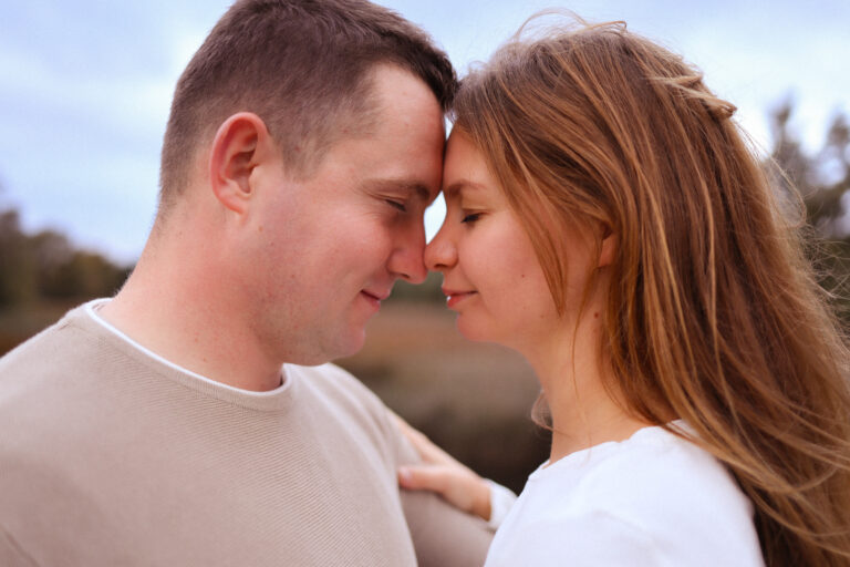 Plenerowa sesja pary