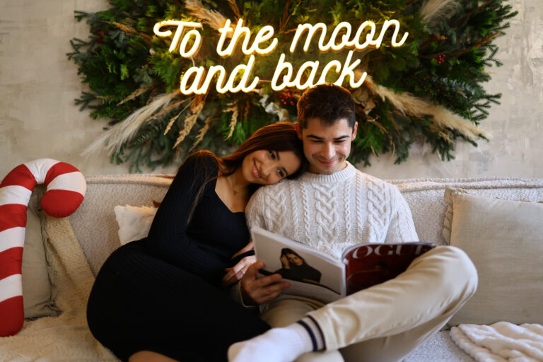 Sesja Bożonarodzeniowa zakochanych 